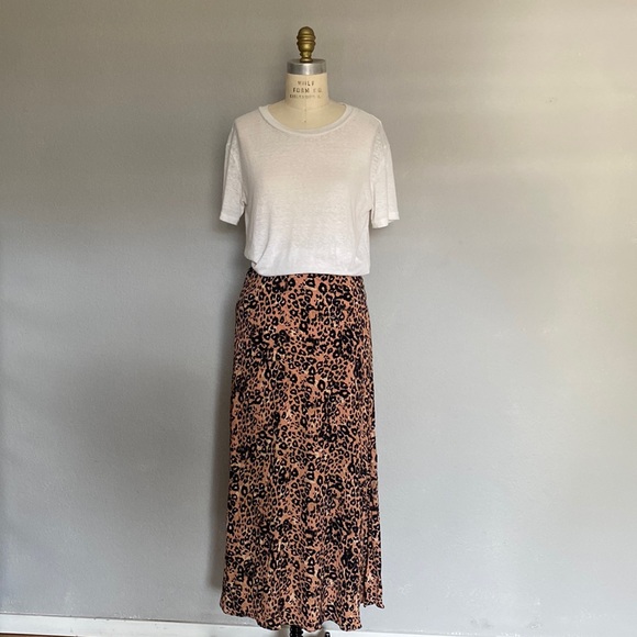 Wilfred Leopard Midi Skirt - Picture 4 of 6